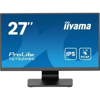 27" iiyama T2752MSC-B1AG: IPS, FHD, 10p 27" iiyama T2752MSC-B1AG: IPS, FHD, 10p