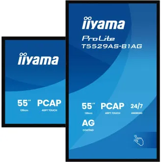 55" iiyama T5529AS-B1AG: IPS, 4K UHD, Android, 24/7 55" iiyama T5529AS-B1AG: IPS, 4K UHD, Android, 24/7