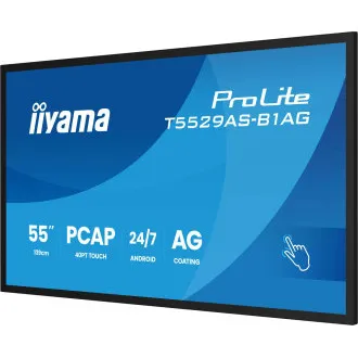 55" iiyama T5529AS-B1AG: IPS, 4K UHD, Android, 24/7 55" iiyama T5529AS-B1AG: IPS, 4K UHD, Android, 24/7