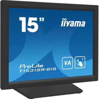 15" iiyama T1531SR-B1S: VA, 1024x768, DP, HDMI 15" iiyama T1531SR-B1S: VA, 1024x768, DP, HDMI