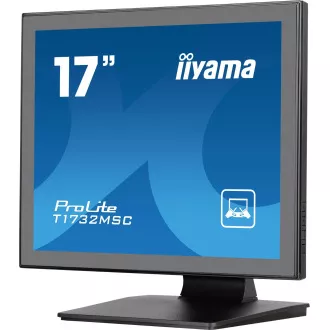 17" iiyama T1732MSC-B1S: PCAP, 1280x1024, HDMI, DP 17" iiyama T1732MSC-B1S: PCAP, 1280x1024, HDMI, DP