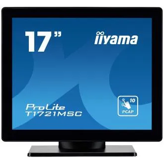17" iiyama T1721MSC-B2: PCAP, 10P, HDMI, repro 17" iiyama T1721MSC-B2: PCAP, 10P, HDMI, repro