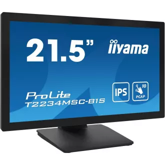 22" LCD iiyama T2234MSC-B1S: PCAP, 10P, IPS, FHD, HDMI 22" LCD iiyama T2234MSC-B1S: PCAP, 10P, IPS, FHD, HDMI
