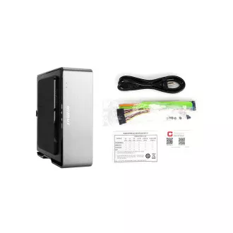 Skriňa In-Win Chopin MAX Silver, miniITX +200W GOLD