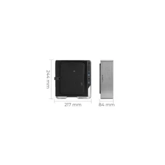 Skriňa In-Win Chopin MAX Silver, miniITX +200W GOLD