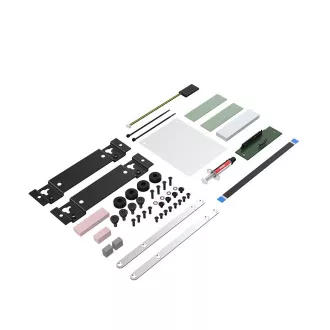 AKASA Plato RC/UCFF 4" x 4"/Čierna