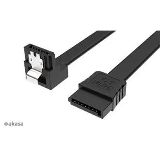 AKASA - Proslim SATA kábel 90 ° - 50 cm AKASA - Proslim SATA kábel 90 ° - 50 cm
