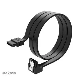 AKASA - Proslim SATA kábel 90 ° - 50 cm AKASA - Proslim SATA kábel 90 ° - 50 cm