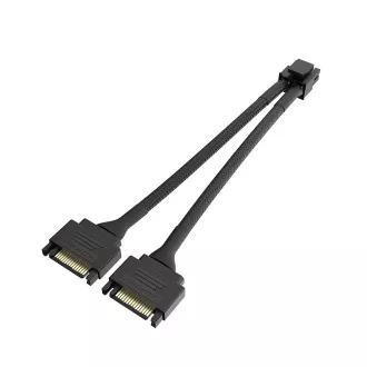 AKASA - Dual SATA na 8-pin CPU Power Adapter Cable