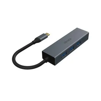 AKASA - USB Type-C 4-in-1 húb s Ethernetom AKASA - USB Type-C 4-in-1 húb s Ethernetom