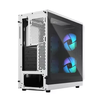 Fractal Design Focus 2 RGB White TG Clear Tint/Midi Tower/Transpar./Čierna a biela