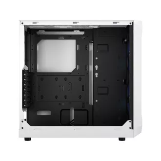 Fractal Design Focus 2 RGB White TG Clear Tint/Midi Tower/Transpar./Čierna a biela
