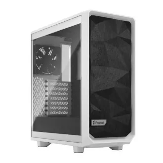 Fractal Design Meshify 2 Compact White TG Clear Tint/Midi Tower/Transpar./Biela Fractal Design Meshify 2 Compact White TG Clear Tint/Midi Tower/Transpar./Biela