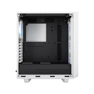 Fractal Design Meshify 2 Compact RGB White TG Clear Tint/Midi Tower/Transpar./Biela