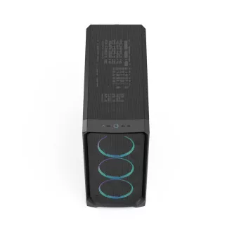 Fractal Design Meshify 3 XL/Big Tower/Transpar./Čierna