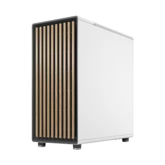 Fractal Design North Chalk White TG Clear/Midi Tower/Transpar./Biela