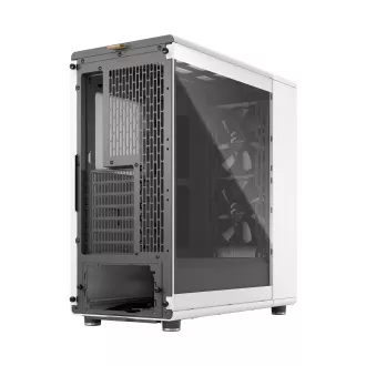 Fractal Design North Chalk White TG Clear/Midi Tower/Transpar./Biela