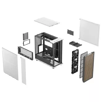 Fractal North XL/Midi Tower/Biela