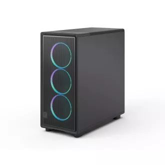 Fractal Epoch/Midi Tower/Transpar./Čierna