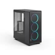 Fractal Epoch/Midi Tower/Transpar./Čierna