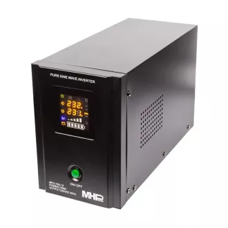 Záložný zdroj MHPower MPU700-12, UPS, 700W, čistá sínus Záložný zdroj MHPower MPU700-12, UPS, 700W, čistá sínus
