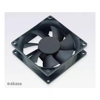 prídavný ventilátor Akasa 80x80x25 black OEM L prídavný ventilátor Akasa 80x80x25 black OEM L