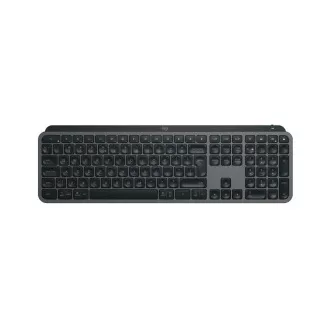 Logitech MX KEYS S/Bezdrôtová USB + Bluetooth/US layout/Grafitová