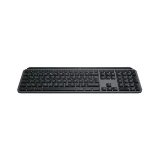 Logitech MX KEYS S/Bezdrôtová USB + Bluetooth/US layout/Grafitová