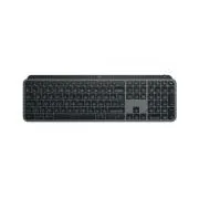 Logitech MX KEYS S/Bezdrôtová USB + Bluetooth/US layout/Grafitová