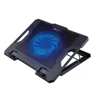 Chladiaca podložka C-TECH CLP-S100, 17", 1x 140mm, 2x USB, modré podsvietenie