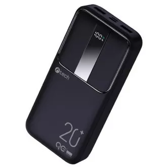 Powerbanka C-tech 20000mAh, Li-Pol, 22,5 W, USB-C/USB-A/micro USB Powerbanka C-tech 20000mAh, Li-Pol, 22,5 W, USB-C/USB-A/micro USB