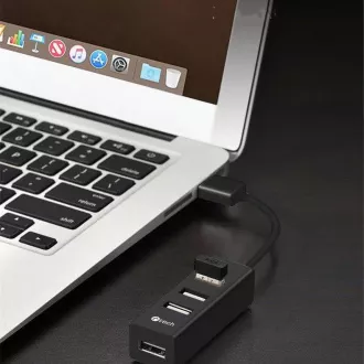 HUB USB C-tech UHB-U2, 4x USB 2.0