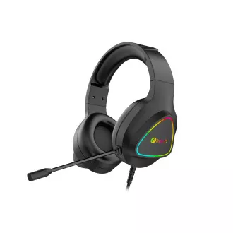 Herné slúchadlá C-TECH Midas (GHS-17BK), casual gaming, RGB podsvietenie, čierna Herné slúchadlá C-TECH Midas (GHS-17BK), casual gaming, RGB podsvietenie, čierna