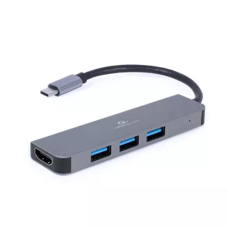 Gembird USB-C 2v1 multiport húb + HDMI Gembird USB-C 2v1 multiport húb + HDMI