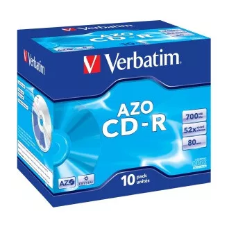 VERBATIM CD-R(10-Pack)Jewel/Crystal/52x/700MB