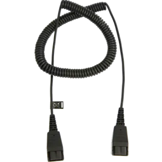 Jabra Extension cord, QD-QD, 0,5-2m, coiled Jabra Extension cord, QD-QD, 0,5-2m, coiled