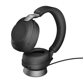 Jabra Evolve2 85/Stereo/ANC/BT/Bezdrať/MS/Stand/Čierna Jabra Evolve2 85/Stereo/ANC/BT/Bezdrať/MS/Stand/Čierna