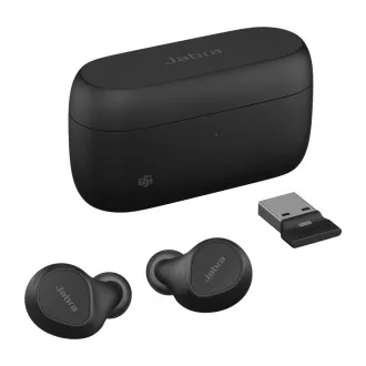 Jabra Evolve2 Buds/Stereo/ANC/USB/BT/Bezdrať/MS/Čierna