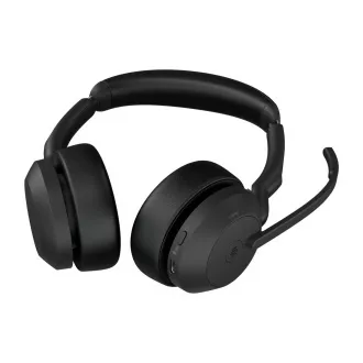 Jabra Evolve2 55/Stereo/ANC/USB-C/BT-USB/Bezdrôt/MS/Čierna