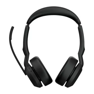 Jabra Evolve2 55/Stereo/ANC/USB/BT-USB/Bezdrať/MS/Stand/Čierna