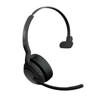 Jabra Evolve2 55/Mono/ANC/USB/BT-USB/Bezdrať/MS/Stand/Čierna