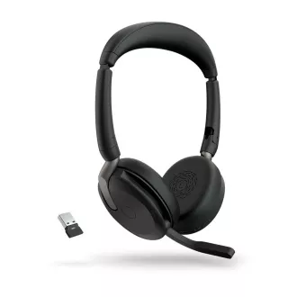 Jabra Evolve2 65 Flex/Stereo/ANC/USB/BT-USB/Bezdrôt/Čierna Jabra Evolve2 65 Flex/Stereo/ANC/USB/BT-USB/Bezdrôt/Čierna