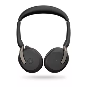 Jabra Evolve2 65 Flex/Stereo/ANC/USB/BT-USB/Bezdrôt/MS/Čierna