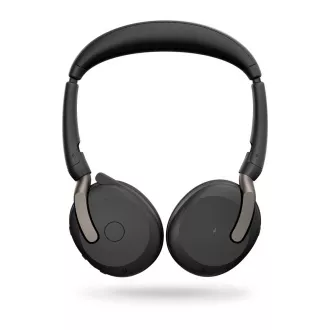 Jabra Evolve2 65 Flex/Stereo/ANC/USB-C/BT-USB/Bezdrôt/Čierna