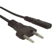 GEMBIRD napájací kábel pre NTB 2pin C8, 1,8m