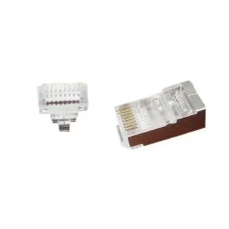 GEMBIRD Universal pass-through modular FTP plug 8P8C, 10 pcs GEMBIRD Universal pass-through modular FTP plug 8P8C, 10 pcs