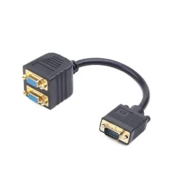 GEMBIRD VGA splitter VGA(M) -> 2xVGA(F) 20cm GEMBIRD VGA splitter VGA(M) -> 2xVGA(F) 20cm