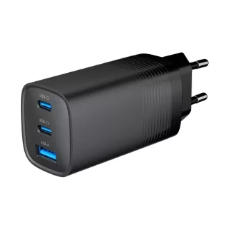 GEMBIRD PD nabíjačka 1xUSB-A 2xUSB-C 67W čierna