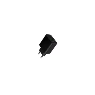 GEMBIRD PD nabíjačka USB-A USB C 20W čierna