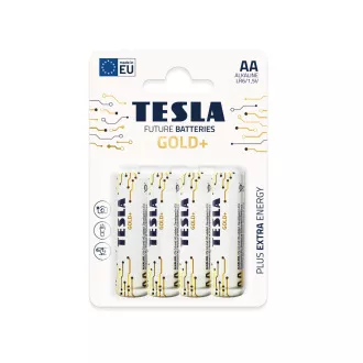 TESLA - batéria AA GOLD+, 4ks, LR06 TESLA - batéria AA GOLD+, 4ks, LR06